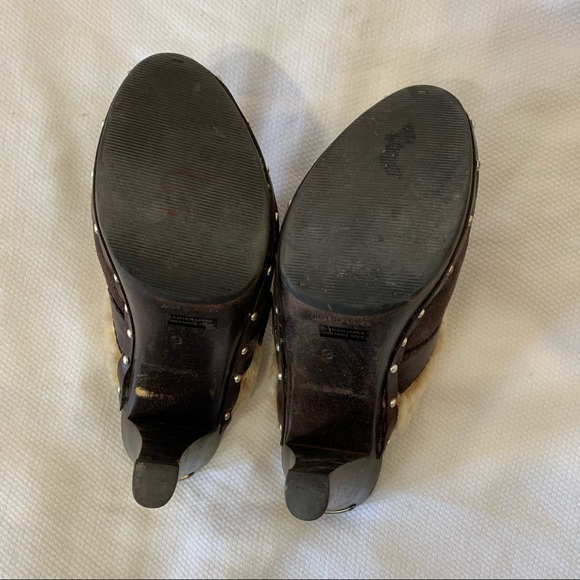 Vintage Michael Kors Heeled Clogs size 9 - Picture 10 of 11